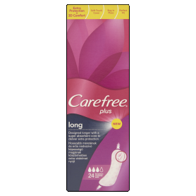 Carefree tisztasági betét 24 db Plus Long enyhe