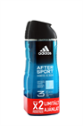 ADIDAS Férfi Tusfürdő DUO 2x400 ml After Sport
