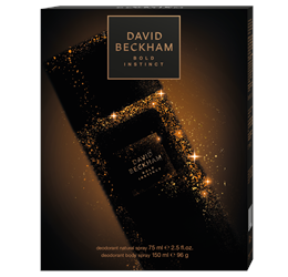 DAVID BECKHAM ajándékcsomag BOLD INSTINCT (Natural Spray+dezodor) 2024
