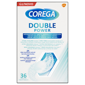 Corega Power Max 4in1 műfogsortisztító tabletta 36 db