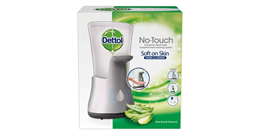 DETTOL érintés nélküli kézmosó készülék 250 ml Aloe Vera (ezüst)
