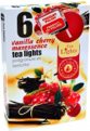 Illatos teamécses 6 db Vanilla-Cherry