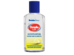 BRADOLife kézfertőtlenítő gél 50 ml citrom