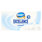 Ooops! Excellence dobozos papírzsebkendő 4 rétegű 80 db Lotioned