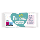 Pampers törlőkendő 52 db Sensitive