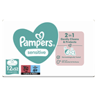 Pampers törlőkendő Sensitive 12x52 db (nem bontható)
