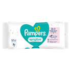 Pampers törlőkendő 52 db Sensitive 0%plastic