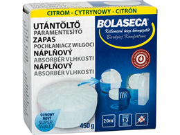Bolaseca páramentesítő utántöltő tabletta 450g Citrom