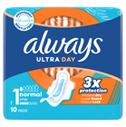 Always egészségügyi betét Ultra Day Normal 10 db