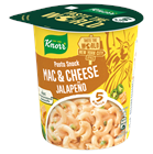 KNORR Snack tészta 63 g Mac&Cheese Jalapeno