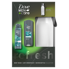 DOVE Men+Care Refresh ajándékcsomag (tusfürdő&deo&kulacs) 2024