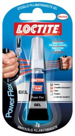 LOCTITE Gel pillanatragasztó 2 g Kék